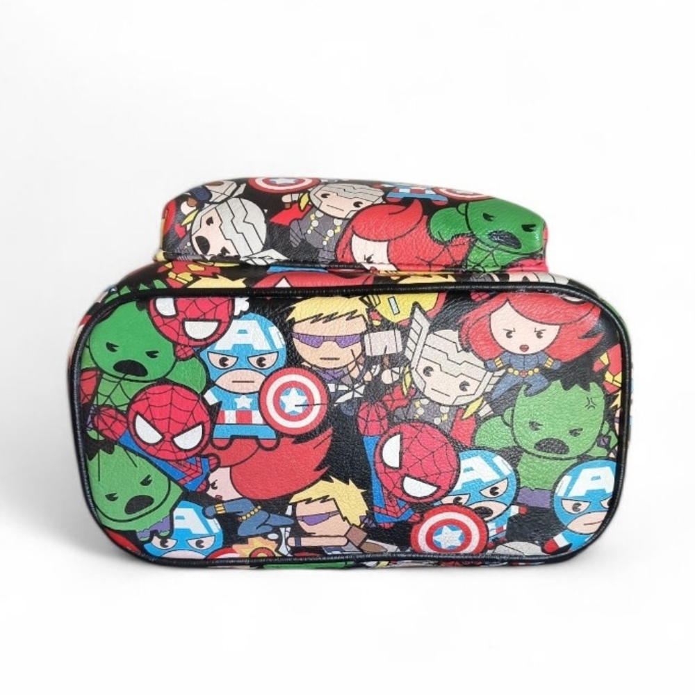 Loungefly Marvel Chibi Avengers Allover Print Backpack - Picture 6 of 7
